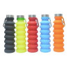 Collapsible Water Bottles Leakproof Valve Reuseable BPA Free