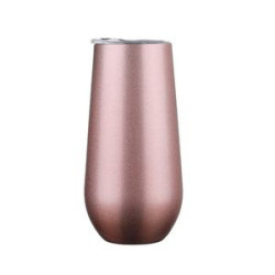 Stemless Champagne Flutes Double-insulated Tumbler