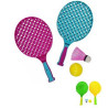 Tennis Racket Set With Sponge Ball & Bounce Shuttlecock Kit