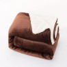 Sherpa Fleece Throw Blanket