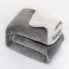 Sherpa Fleece Throw Blanket