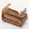 Sherpa Fleece Throw Blanket