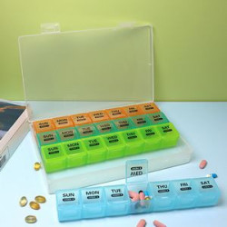 Weekly Pill Box Organizer