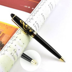 Light Polished Resin Refillable Ballpoint Pen