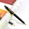 Light Polished Resin Refillable Ballpoint Pen