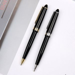 Light Polished Resin Refillable Ballpoint Pen