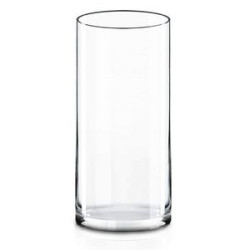 Clear Glass Cylinder Vase