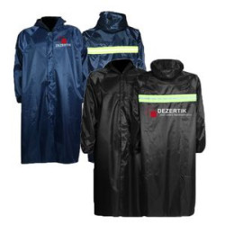 Raincoat Jacket w/ Reflective Tape