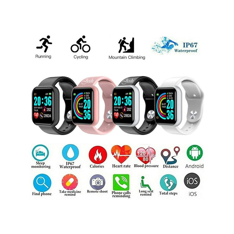 Wireless Smart Watch Waterproof Sport Fitness Tracker
