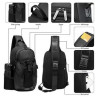 Crossbody Shoulder Daypack Bag for Men
