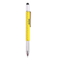 Multifunction 6 in 1 Tool with Ballpoint Pen