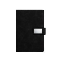 Classic Mid Size Lined Page Notebook with Clip