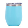 12Oz Double-Layer Stainless Steel Eggshell Wine Cup