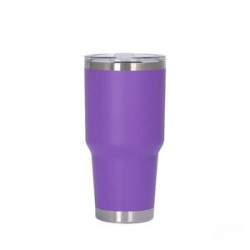 30Oz Stainless Steel Tumbler Insulated Cup With Lid & Straw