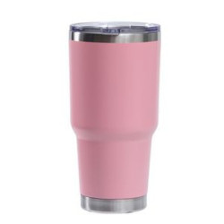 30Oz Stainless Steel Tumbler Insulated Cup With Lid & Straw