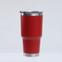 30Oz Stainless Steel Tumbler Insulated Cup With Lid & Straw