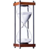 Large Decorative Wooden Hourglass Timer 60 Minute