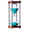 Large Decorative Wooden Hourglass Timer 60 Minute