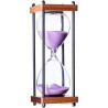 Large Decorative Wooden Hourglass Timer 60 Minute