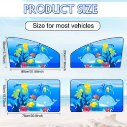 Window Blinds Vehicle Side Car Shades
