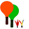 Beach Paddle Ball Set