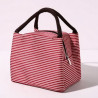 Stripe Tote Lunch Bag