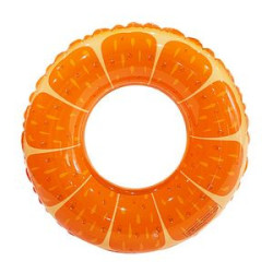 Orange Pool Party Float