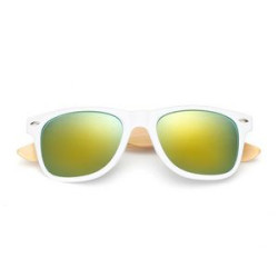 Polarized Wood Glasses Men Wooden Bamboo Sunglasses