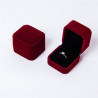 Velvet Ring Gift Boxes Jewelry Display