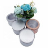 Round Candy Snack Tin Box