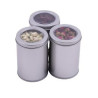 Round Candy Snack Tin Box