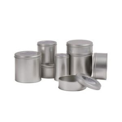 Round Candy Snack Tin Box