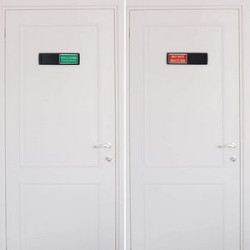 Do Not Disturb Welcome Please Knock Door Hanger Sign