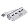 4 Port Aluminum USB 3.0 Hub