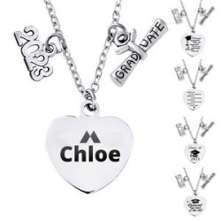 Customizable graduation Gift Necklace