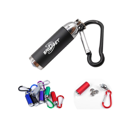Carabiner Clip LED Flashlight