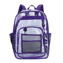 Heavy Duty Clear Plastic Backpack