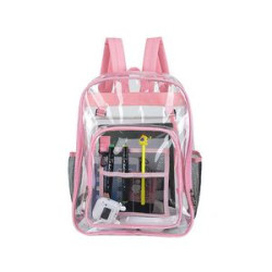 Heavy Duty Clear Plastic Backpack