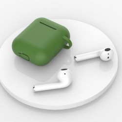 Silicone Ear Pod Case with Carabiner