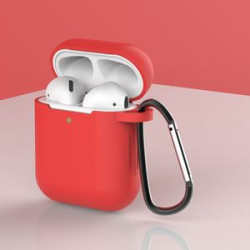 Silicone Ear Pod Case with Carabiner