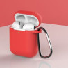 Silicone Ear Pod Case with Carabiner