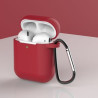 Silicone Ear Pod Case with Carabiner