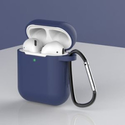 Silicone Ear Pod Case with Carabiner