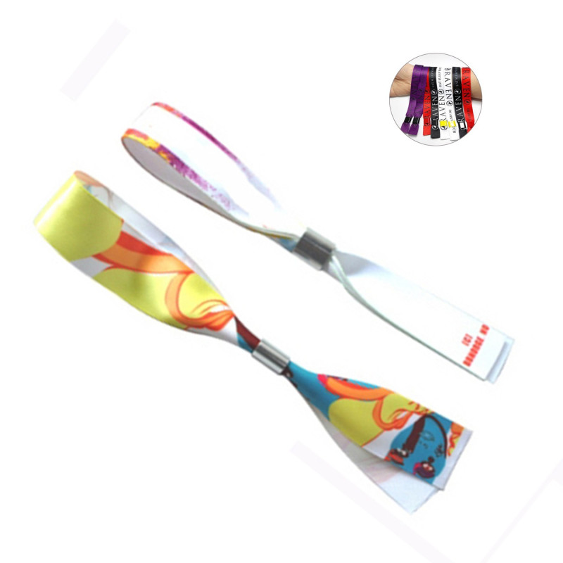 Polyester Wristband With Closure