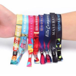 Polyester Wristband With Closure
