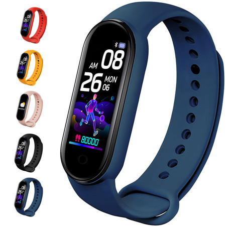 Fitness Tracker With Heart Rate Blood Pressure Monitor