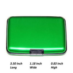 Slim Aluminum Wallet with Rfid Blocking Minimalist
