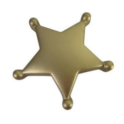 Sheriff'S Badge Stress Balls