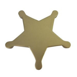Sheriff'S Badge Stress Balls