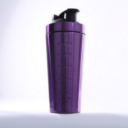 Stainless Steel Protein Shaker Bottle with Mixing Ball